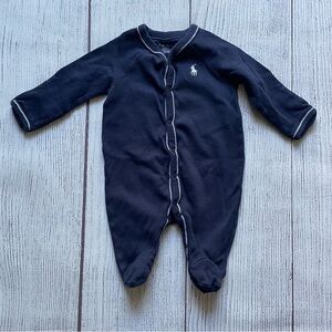 Ralph Lauren Black Baby One Piece